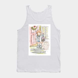 Girl with a lantern Tank Top